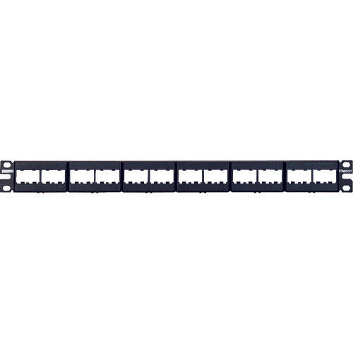 PANDUIT Modular Patch Panel Frame 4 Port Faceplate Type 24 Ports 1U CPP24WBLY CPP24WBLY 1 pc