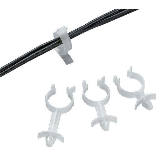 PANDUIT 【매진 폐번】고정구 와이어 스탠드 오프 최대 결속 지름 6.4mm (100개입) WS25-75-C 1봉