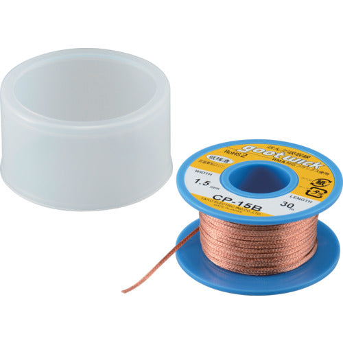 GUT Solder wick, width 1.5mm, length 30m, CP-15B, 1 piece