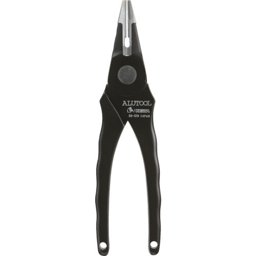 KEIBA Artooru Long Nose Pliers (Anodized/Black) 190 SD-378 1 piece