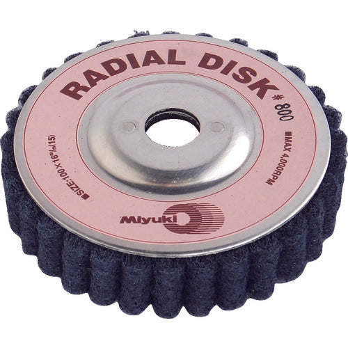 MIYUKI Radial Disc 100X16 800# BR1008 5 pieces