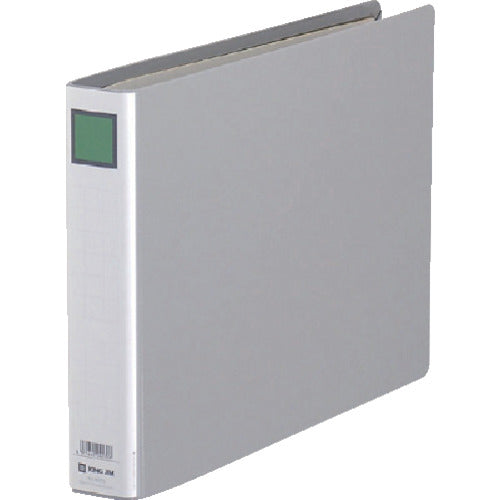 KING JIM 킹 파일 G A4 가로형 그레이 와인 두께 30mm 300장 983N