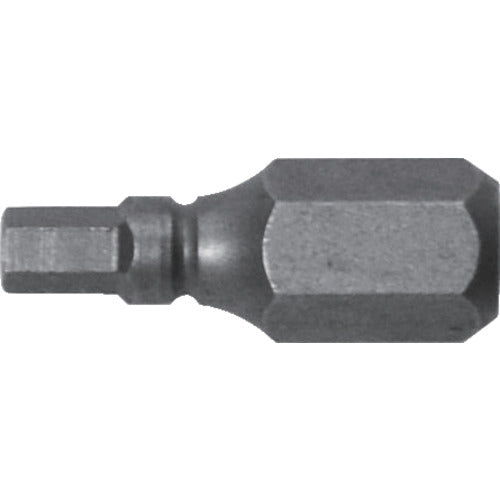 Annex Slotted Ultra Short Hexagonal Wrench Bit 1 Piece Set Opposite Side 3 x 19 AK-51P-H3-19 1 Piece