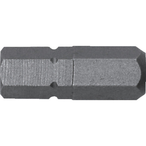 Annex Grooved Ultra Short Hexagonal Wrench Bit Set of 1, Opposite Side 6 x 19 AK-51P-H6-19 1 pc