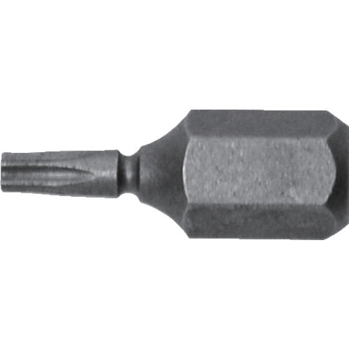 アネックス 溝付超短ヘクスローブビット1本組 T6×19 AK-51P-T6-19 1 本