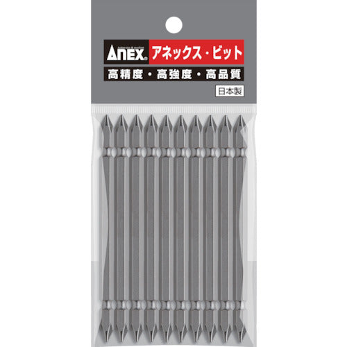 Annex Power Bit 10-piece set, double-headed + 1 x 110 AP-14M-1-110 1 PK
