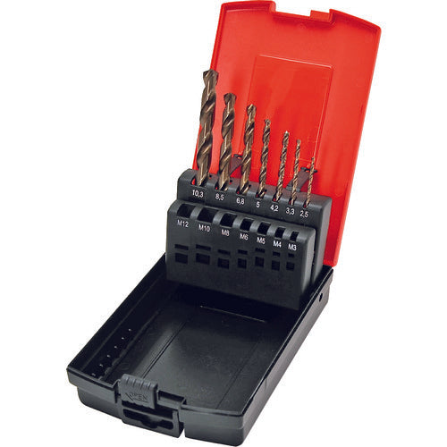 BIC TOOL 月光ドリルタップ下穴7本セット GK-7P 1 S