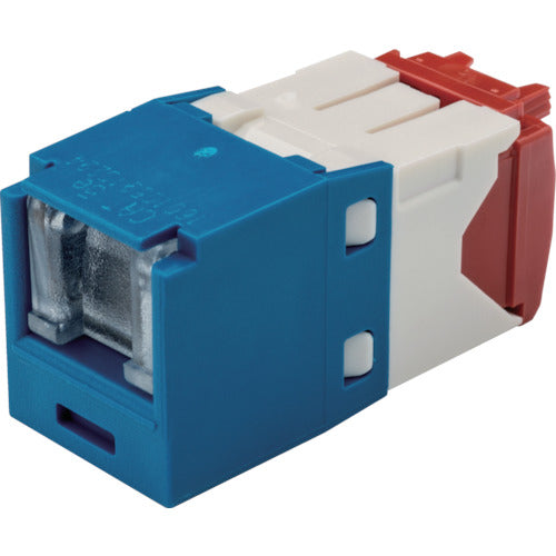 PANDUIT 카테고리 5E 셔터 부착 모듈러 잭 블루 CJH5E88TGBU 1개