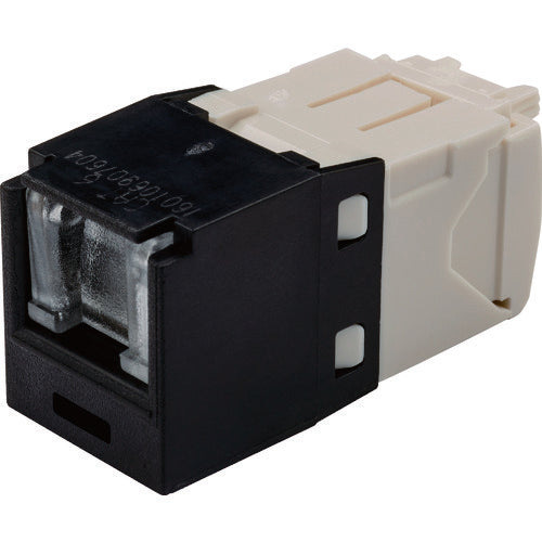 PANDUIT 카테고리 6 셔터 부착 모듈러 잭 블랙 CJH688TGBL 1개