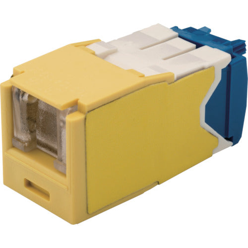 PANDUIT Category 6A Shuttered Modular Jack Yellow CJH6X88TGYL 1 pc