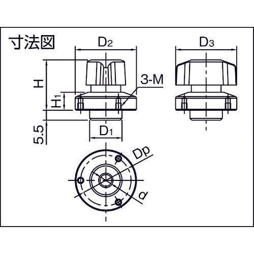 IMAO Pin Hold Clamper QCPC0625-10S 1 pc