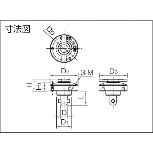 IMAO Thumb Turn Clamper QCTHL0834-20S 1 pc