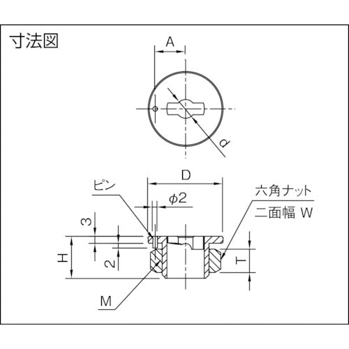 イマオ カムケース(薄板用) QCTH0525-N 1 個