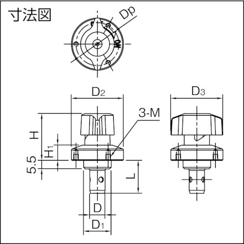 IMAO Wedge Lock Clamper QCWE0625-10-SUS 1 pc