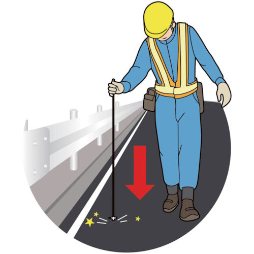 DOGYU パイプ柄石頭鎚ショート 0.9kg 02991 1 本