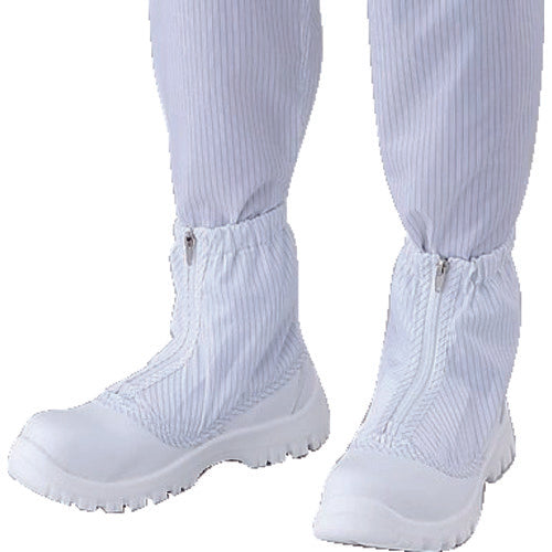 AS 【売切り廃番】AS アズピュアクリーン安全ブーツTCBS−S 25.0CM 1-2268-07 1 足