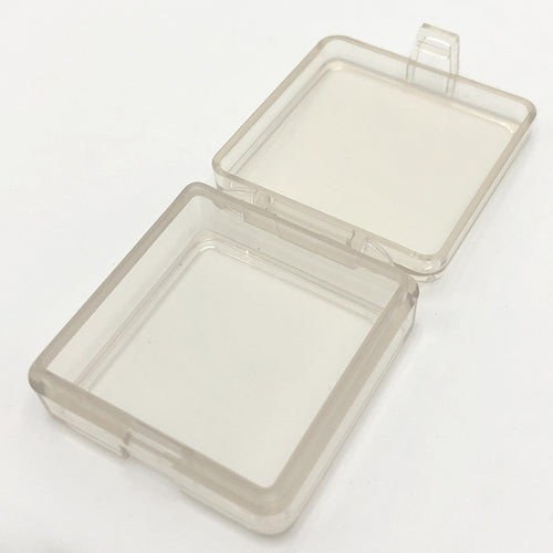 AS ヒンジ付角型ケース(帯電防止)H−1N型 (50個入) 1-9407-21 1 箱