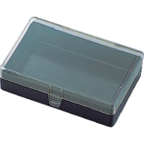 AS ヒンジ付角型ケース(導電+帯電防止)1N (50個入) 1-9408-21 1 箱