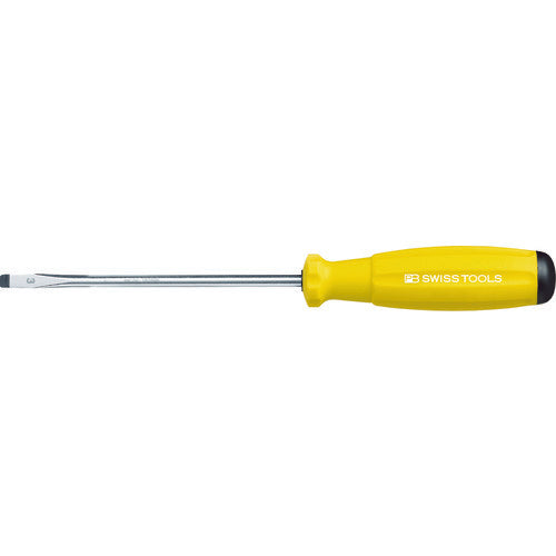 PB Swiss Tools Rainbow Flathead Screwdriver Yellow 8100-3-120YE 1 pc