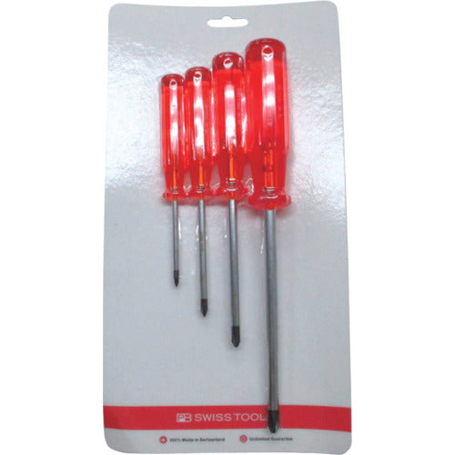 PBスイスツールズ 【売切廃番】ドライバーセット 4本組 1562CN 1 S