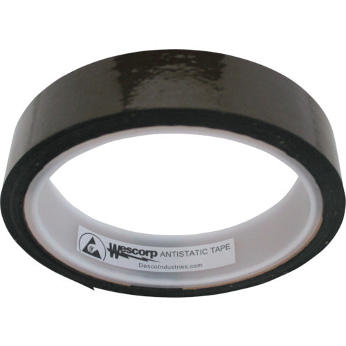 DESCO 静電気防止テープ 18mmX32.9m 81272 1 巻