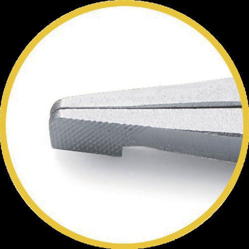 HAZET 穴なしスナップリング用プライヤー 軸用 ストレートタイプ 1847-2 1 丁