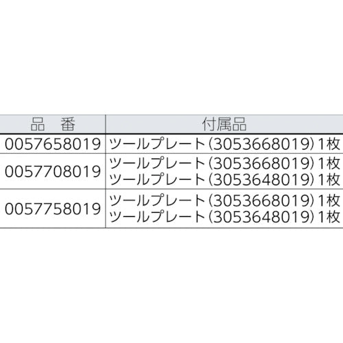 H/B 【売切廃番】ツールケース ROBUST 外寸間口×奥行×高さ510×290×435 0057658019 1 台