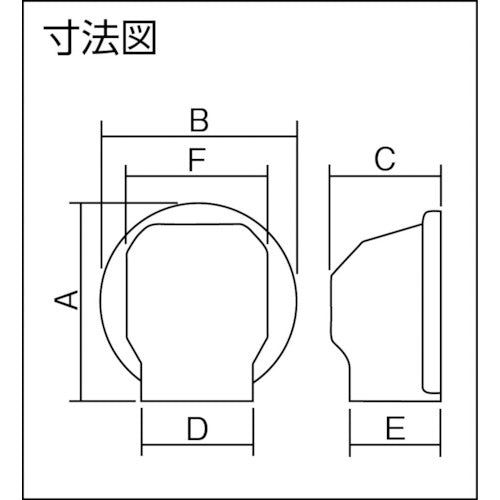 Panasonic 壁面取出しカバーPタイプ室内用 DAS2802W 1 個