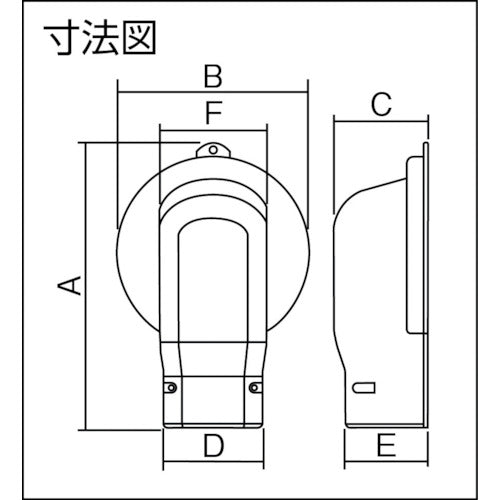 Panasonic 벽면 취출 커버 P타입 대형 DAS2808B 1개