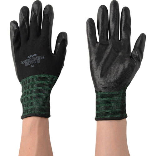 아톰 니트릴 등받이 장갑 마이스터 글러브 3P M 1481-3P-M 1조