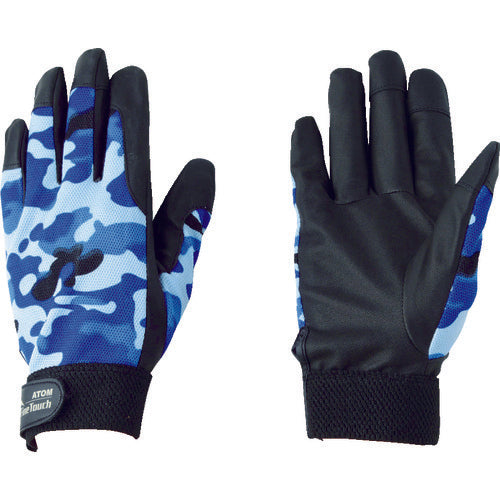 アトム 合皮手袋 ファインタッチ ネイビー L 2028-NB-L 1 双