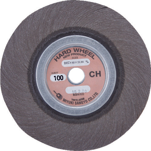 미유키 하드 휠 X83-CH 205X25X19.05 100# MFWH205-25-19.05-100 1장
