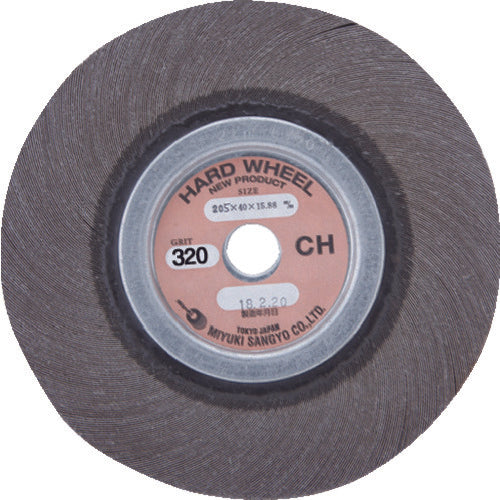 MIYUKI Hard Wheel X83-CH 205X25X19.05 320# MFWH205-25-19.05-320 1 piece