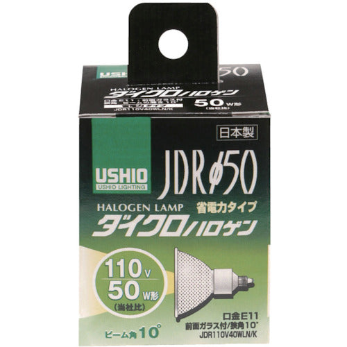 ELPA 電球(ハロゲン球) 省電力ハロゲン JDR110V40WLM/K 明るさ540lm G-166NH 1 個