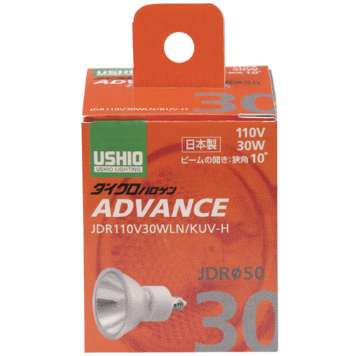 ELPA Bulb (Halogen Bulb) Dichroic Halogen JDR110V30WLW/KUV-H Brightness 390lm G-263H 1 piece