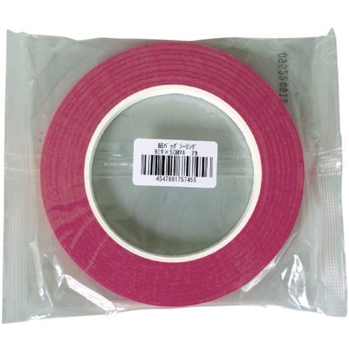 Okamoto Paper Back Sealing Tape Paper Seal 9 x 50 Red 700-R 1 Roll