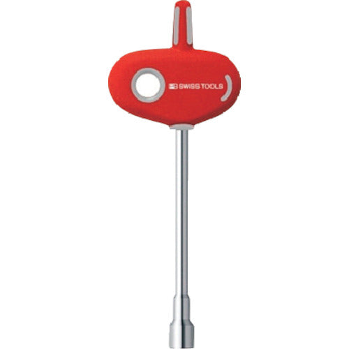 PBスイスツールズ 【売切廃番】クロスハンドルナットドライバー 対辺4.5 軸長95 全長135 202-4.5 1 本
