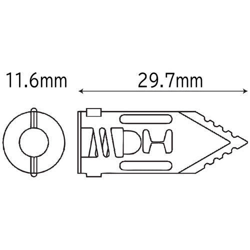 EBI Driving Board Anchor (100 pairs) MSN 1 box