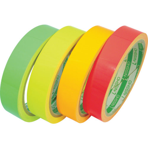 Nitto Elmate Fluorescent Tape 200mm x 5m Green LK-200GN 1 Roll