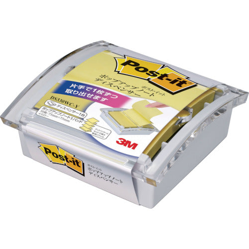 3M 포스트-잇 팝업 노트 디스펜서 DS330WC-Y 1 PK