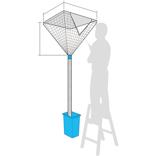 아사다 에어컨 세정 커버 천 카세용 EP348 1 개