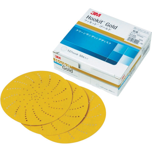 3M フッキット ゴールド クリーンサンディングディスク #120 H/CSD5 120 GOL 50 枚