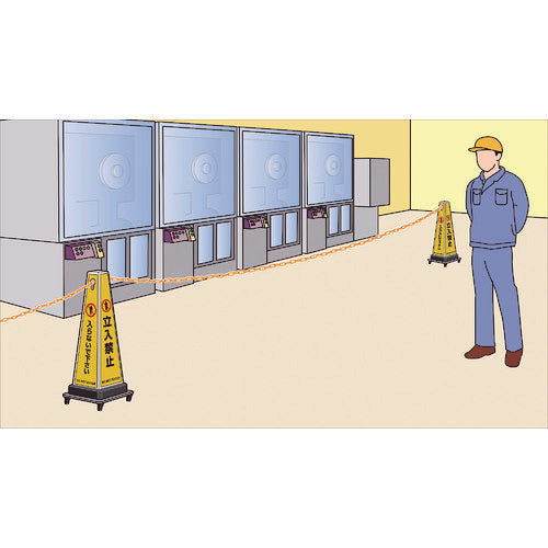 Reelex 경량 플라스틱 체인 내장 사인 프라 체인 SPC-W610A 1대