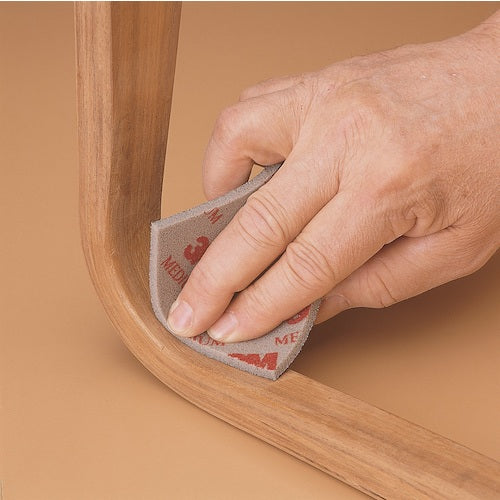 3M Sponge Abrasive, Extra Fine, Pack of 2, SPONGE UF 1 PK