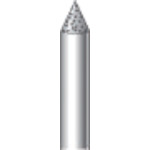Nakanishi Electroplated Diamond Bur, Blade Diameter 3mm, 12411, 1 piece