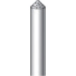 나카니시 CBN 전착 바 #130 날 직경 3×날 길이 1.4×축 직경 3×42L 12423 1개