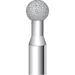 Nakanishi Electroplated CBN Bar, Ball #120, Blade Diameter 8 x Blade Length 8 x Shaft Diameter 6 x 58L 13208 1 pc