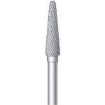 ナカニシ 超硬カッター テーパー先丸(ダイヤカット・細目)刃径4mm刃長14mm 23505 1 本