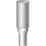 ナカニシ 超硬カッター 円筒(シングルカット・エンドカット付) 刃径9.5mm 刃長19.0mm 26053 1 本