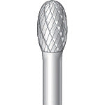ナカニシ 超硬カッター 楕円(ダブルカット) 刃径9.5mm 刃長16.0mm 26167 1 本